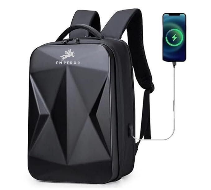 41VXyKKc8LL._SX679_.jpg Refurbished TRUE HUMAN® Anti-Theft backpack with USB charging port with anti-theft - Image 1