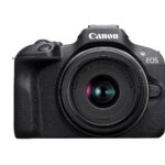 Refurbished Canon EOS R100 24.1 MP Mirrorless Camera (Black) with RF-S18-45mm Lens